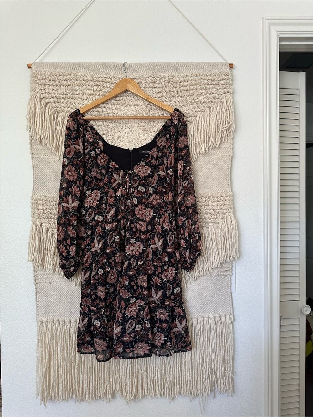 Madewell Amalia Tiered Mini Dress